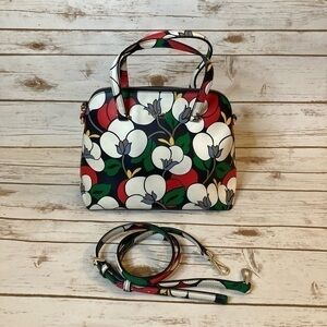 Kate Spade Maise Breezy Floral Medium Dome Satchel Crossbody